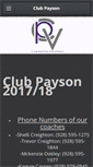 Mobile Screenshot of clubpayson.org